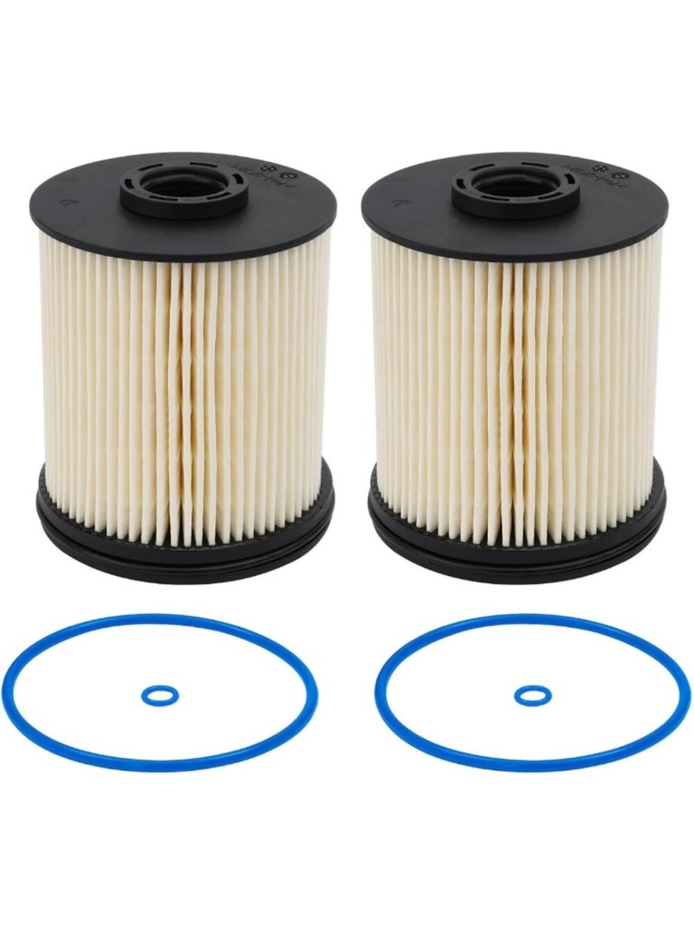 2 Pack Fuel Filter for Chevy Cruze, Silverado, GMC Sierra 6.6L & 3.0L Duramax